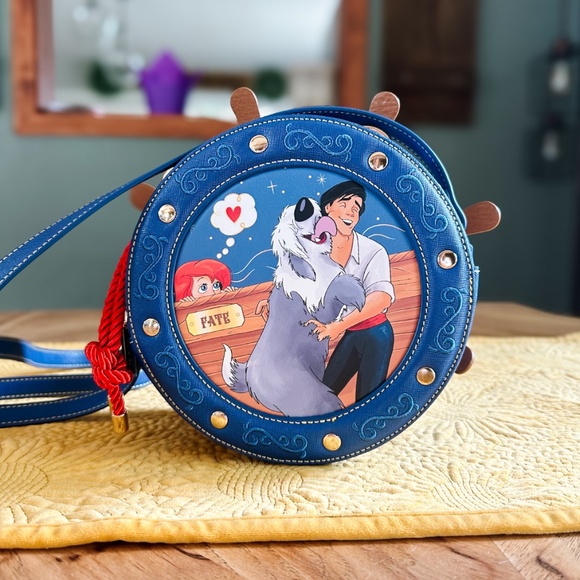 Danielle Nicole Little Mermaid Prince Eric Nautical Crossbody - Picture 1 of 5
